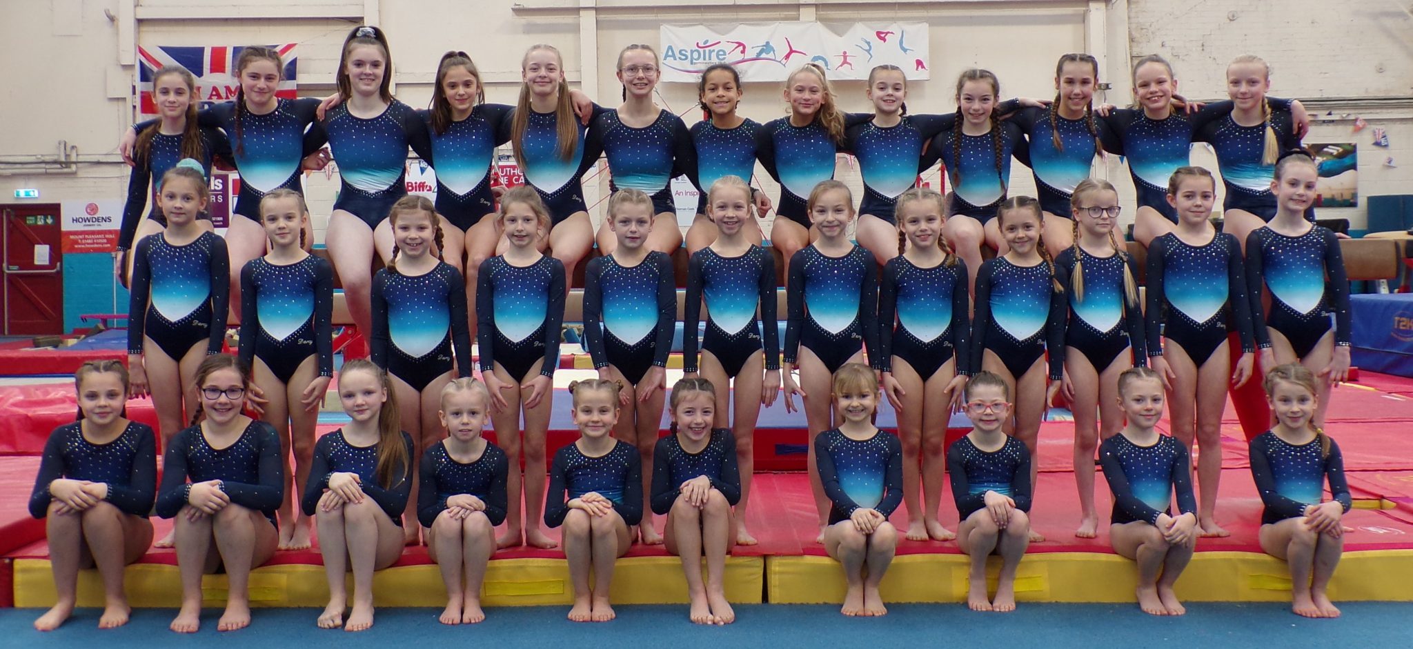 New Club Competition Leotards made by Darcy Leotards Aspire